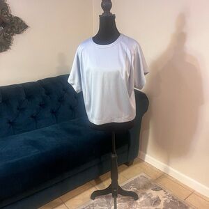 Steve Madden Sky Blue Blouse
